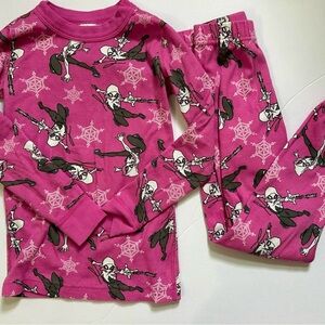 Hanna Andersson Pink Ghost Spider pjs